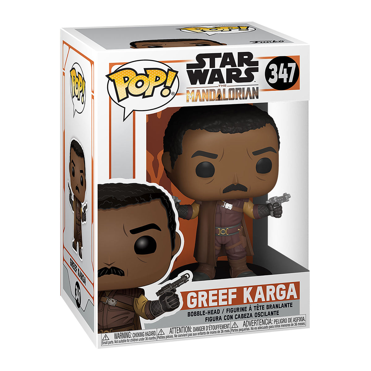 Zdjęcie produktu Figurka Greef Karga Funko Pop z kiwającą głową - Star Wars The Mandalorian