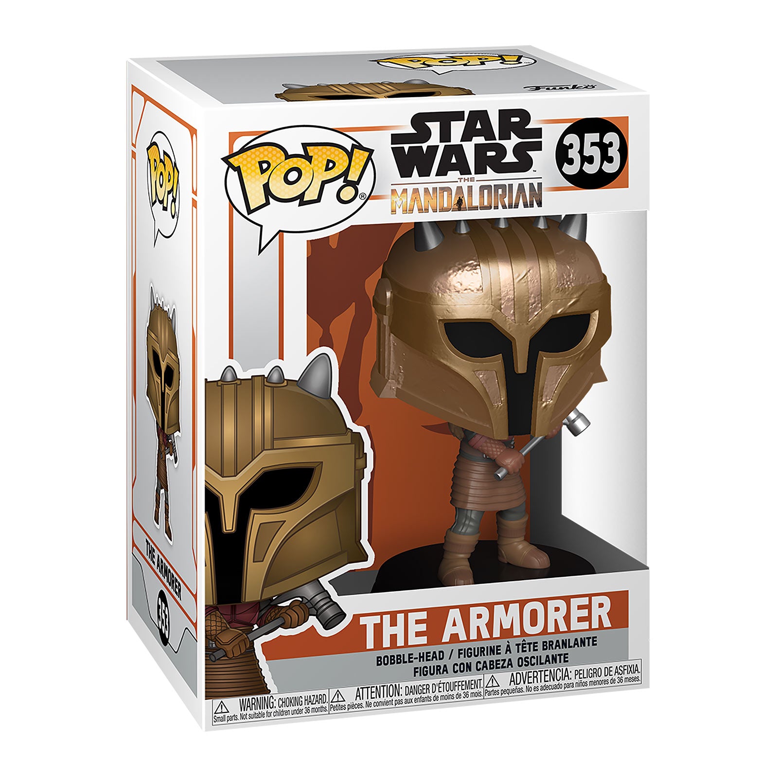 Product image The Armorer Funko Pop bobblehead figure - Star Wars The Mandalorian