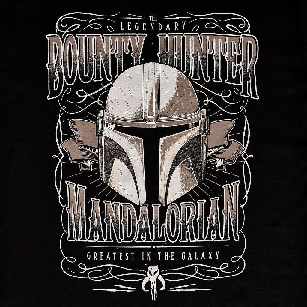 Zdjęcie produktu Największy w Galaktyce T-Shirt czarny - Star Wars The Mandalorian