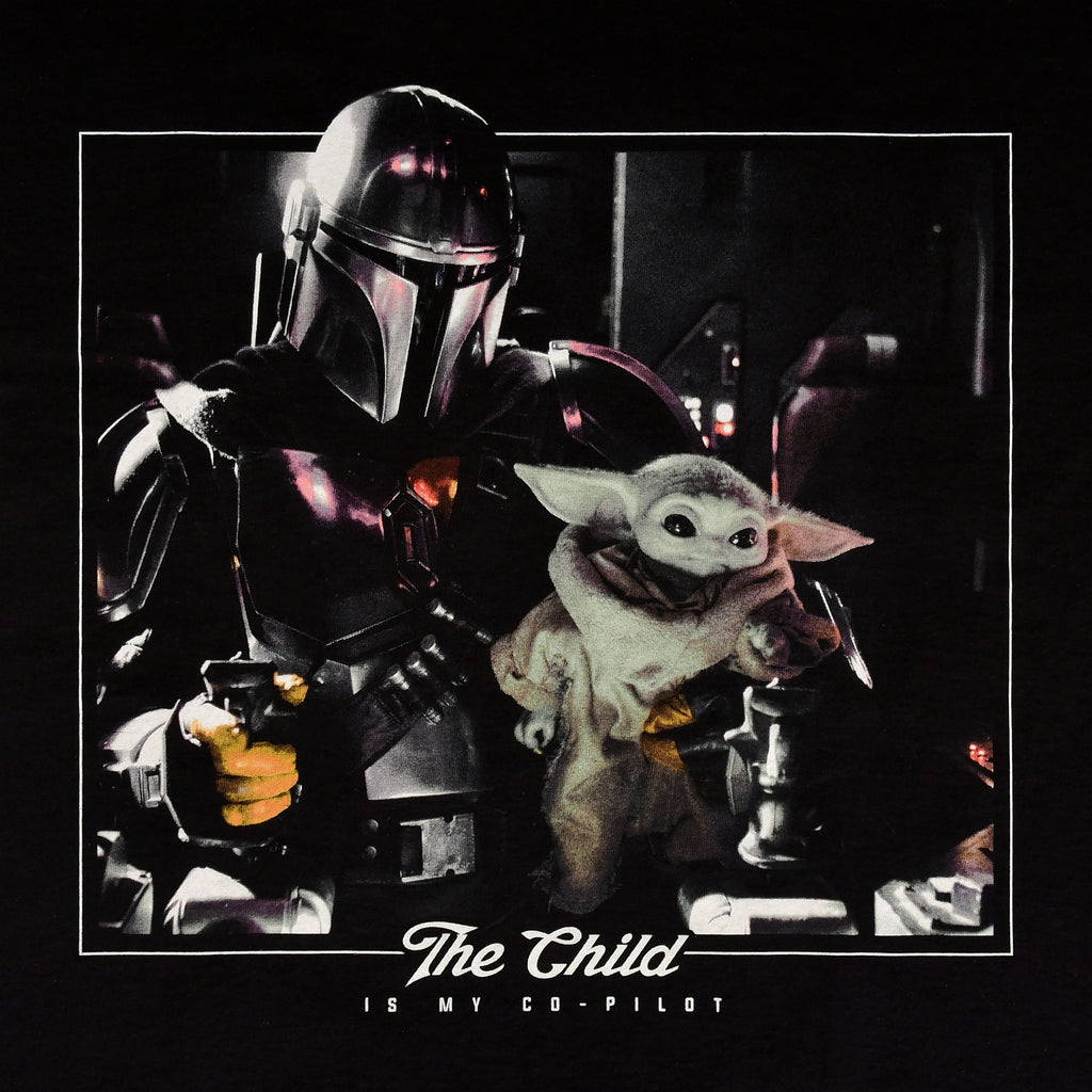 Zdjęcie produktu The Child is My Co-Pilot Koszulka czarna - Star Wars The Mandalorian
