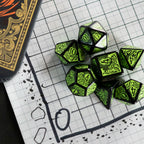 Zdjęcie produktu Zestaw kości Call of Cthulhu RPG 7th Edition 7-częściowy czarny