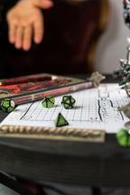 Zdjęcie produktu Zestaw kości Call of Cthulhu RPG 7th Edition 7-częściowy czarny
