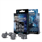 Zdjęcie produktu Klasyczny zestaw kości RPG 7-częściowy szary