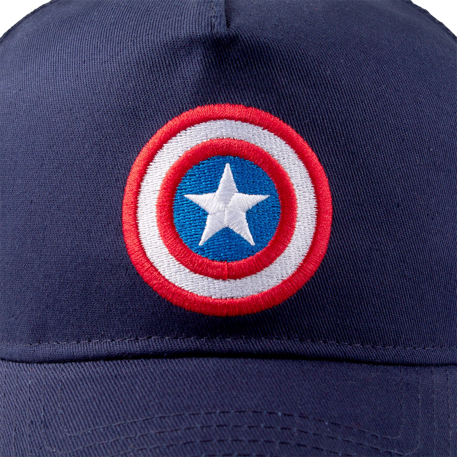 Zdjęcie produktu Captain America - Logo Tarczy Mesh Basecap niebieski