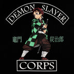 Zdjęcie produktu Demon Slayer - Tanjiro Kamado T-Shirt czarne