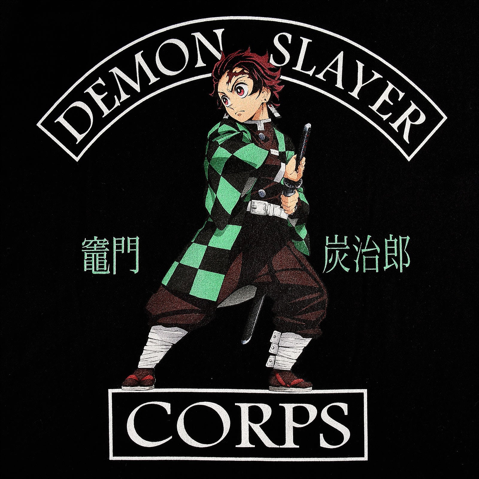 Zdjęcie produktu Demon Slayer - Tanjiro Kamado T-Shirt czarne