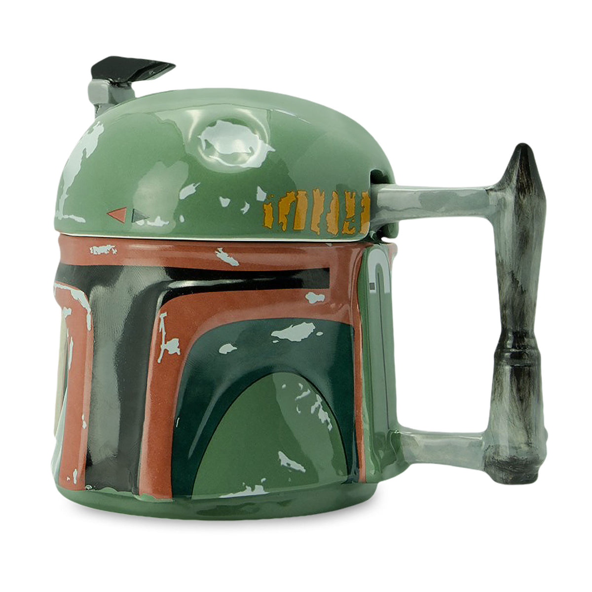 Zdjęcie produktu Star Wars - Kubek 3D Boba Fett w kształcie hełmu z pokrywką