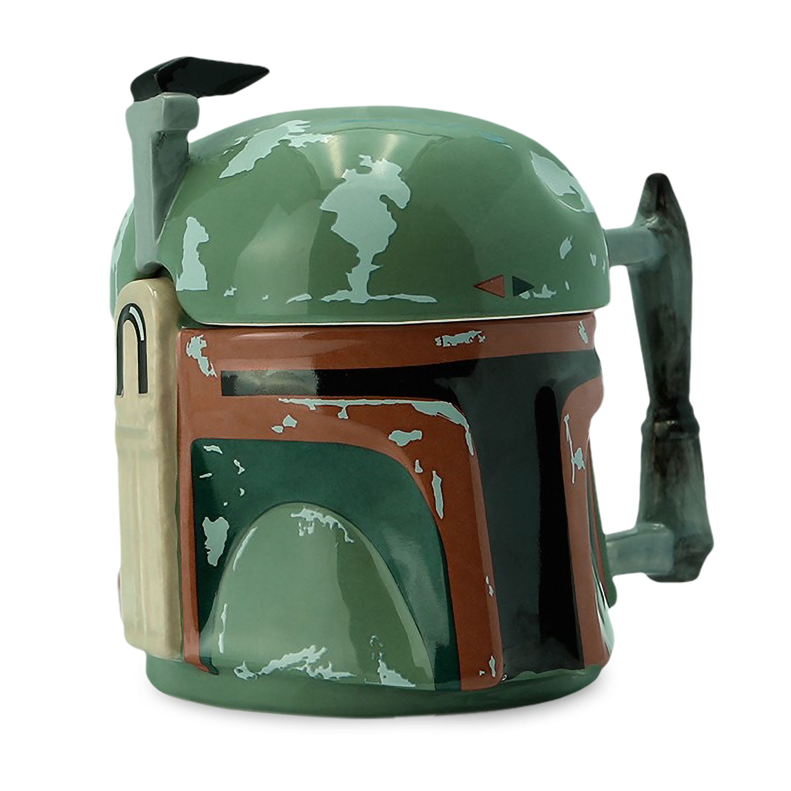 Zdjęcie produktu Star Wars - Kubek 3D Boba Fett w kształcie hełmu z pokrywką