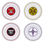 Zdjęcie produktu One Piece - Zestaw talerzy z logo pirackich załóg