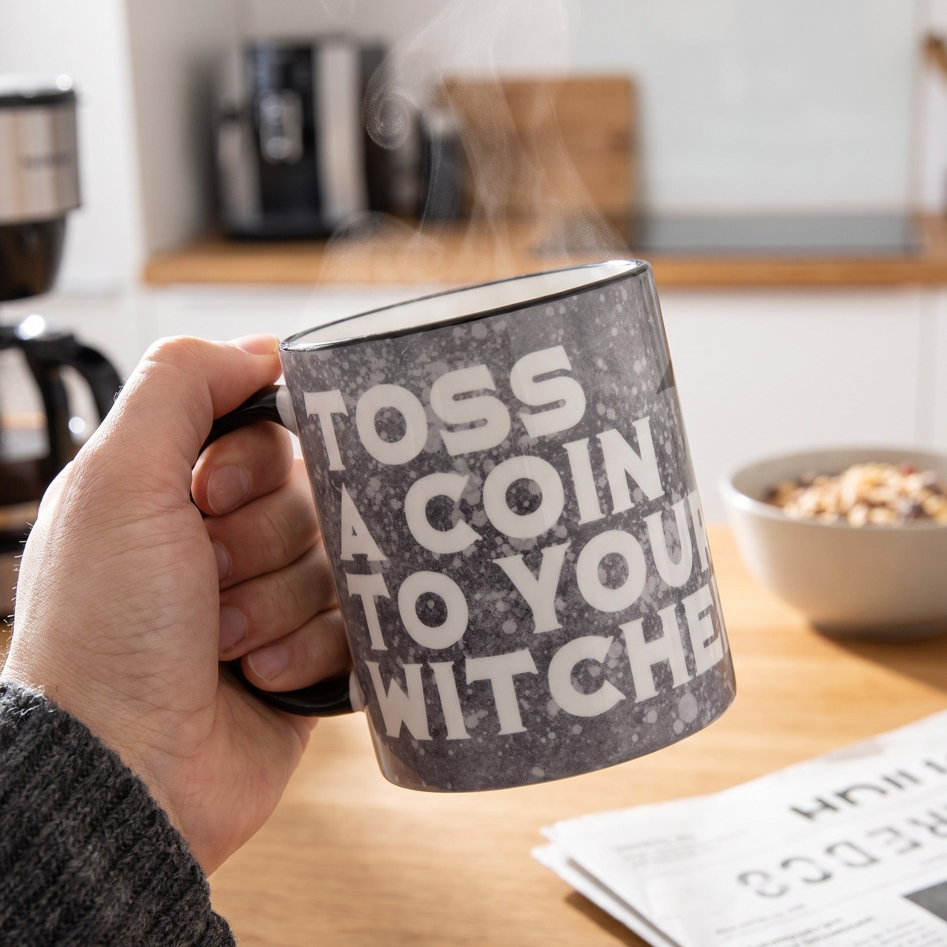 Product image Toss a Coin Mug for Witcher Fans