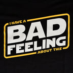 Zdjęcie produktu Koszulka Bad Feeling dla fanów Star Wars czarna