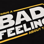 Zdjęcie produktu Koszulka Bad Feeling dla fanów Star Wars czarna
