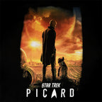 Zdjęcie produktu Star Trek - Picard Plakat Koszulka czarna