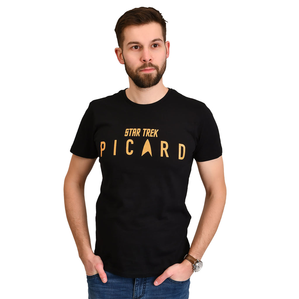 Zdjęcie produktu Star Trek - Picard Logo Koszulka czarna