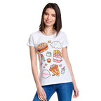Zdjęcie produktu Pusheen - Foodie T-Shirt damskie białe
