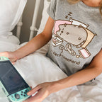 Zdjęcie produktu Pusheen - Purrfect Weekend damska koszulka szara