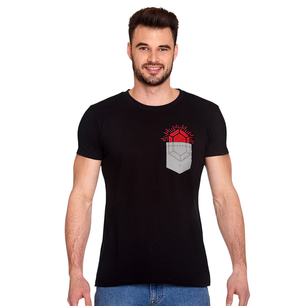 Product image Pocket Ruby T-Shirt for Zelda Fans Black