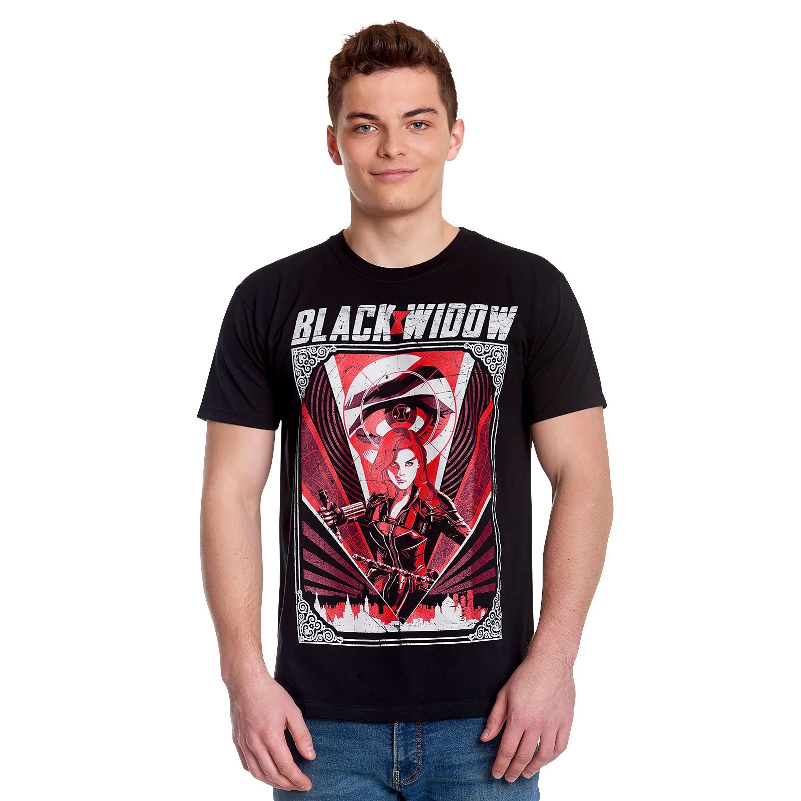 Zdjęcie produktu Black Widow - Eye in the Sky Koszulka filmowa czarna