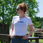 Zdjęcie produktu Black Widow - Big Face T-Shirt damskie białe
