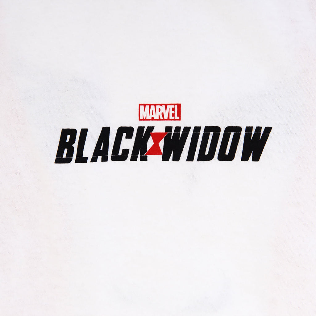 Zdjęcie produktu Black Widow - Big Face T-Shirt damskie białe