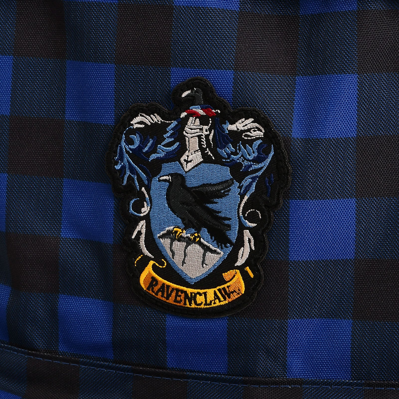 Zdjęcie produktu Harry Potter - Plecak w kratę z herbem Ravenclaw
