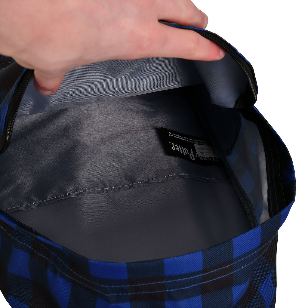 Zdjęcie produktu Harry Potter - Plecak w kratę z herbem Ravenclaw