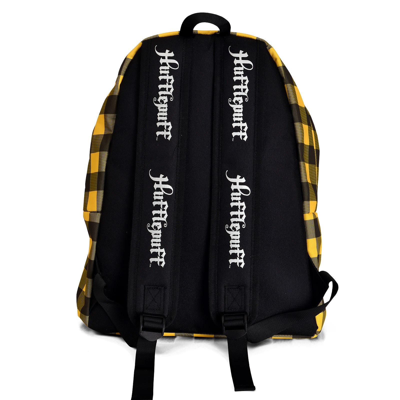 Zdjęcie produktu Harry Potter - Plecak w kratę z herbem Hufflepuff