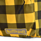 Zdjęcie produktu Harry Potter - Plecak w kratę z herbem Hufflepuff