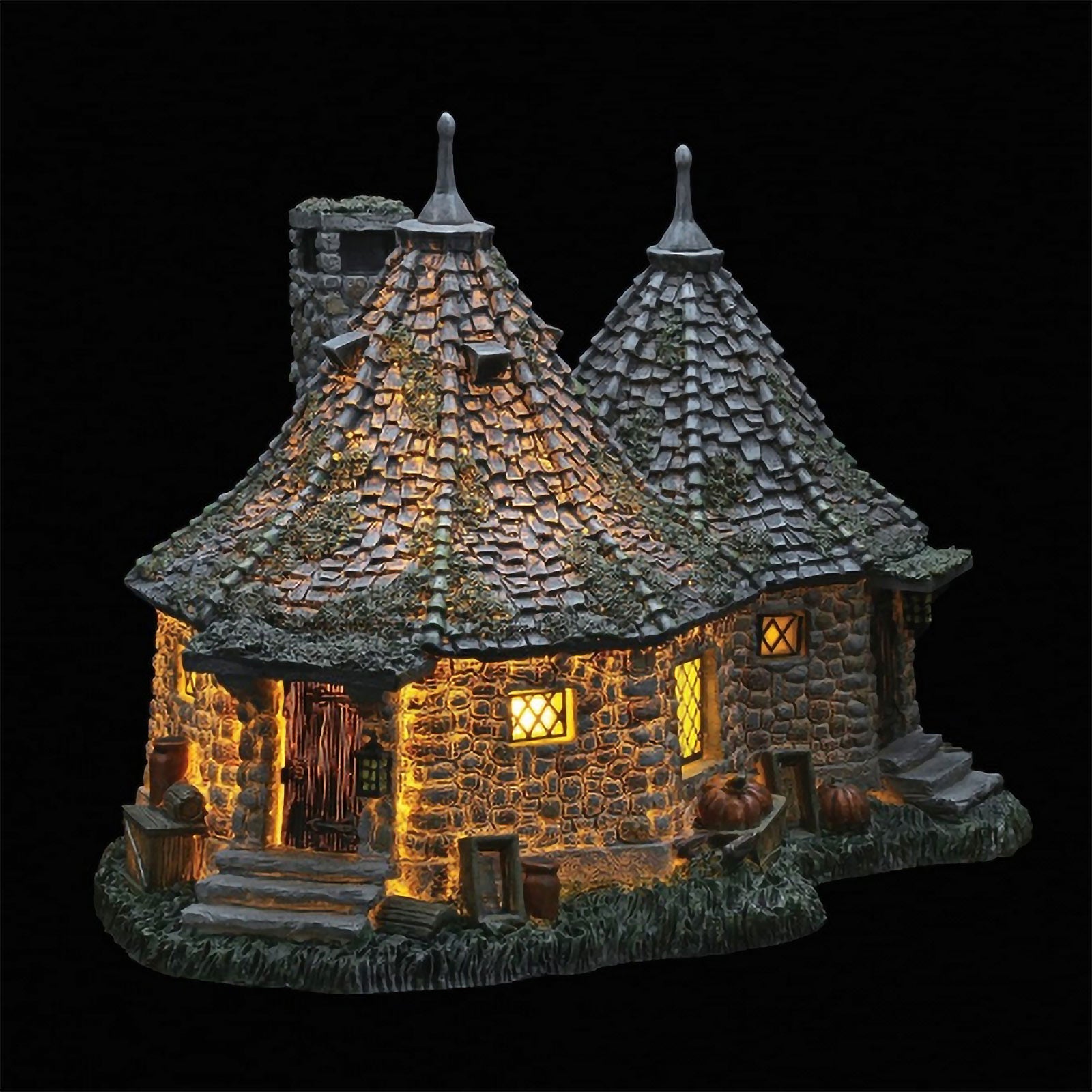 Product image Hagrid's hut miniature replica with lighting - Harry Potter