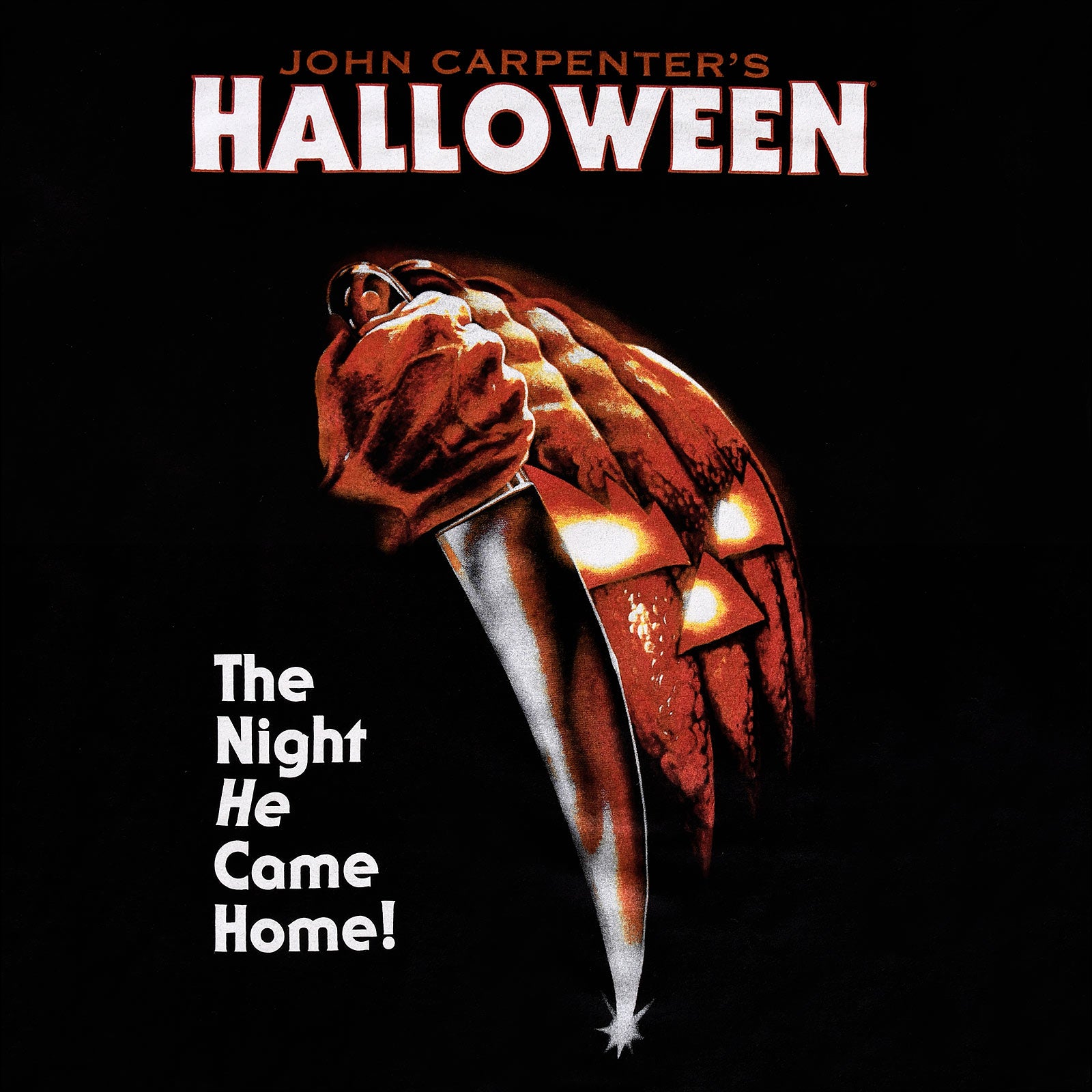 Zdjęcie produktu Halloween - Plakat filmowy T-Shirt czarny