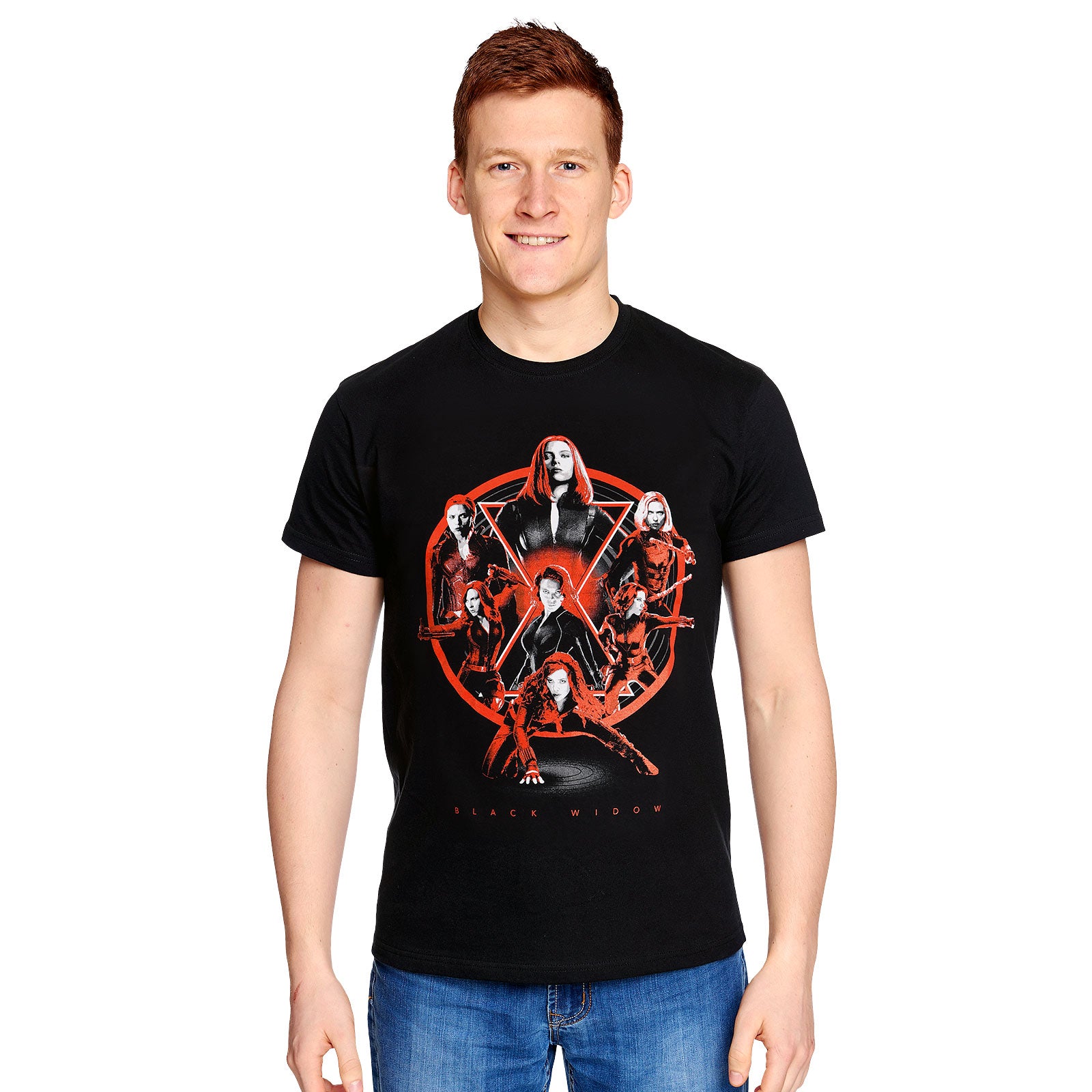 Zdjęcie produktu Black Widow - Collage T-Shirt czarne