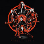 Zdjęcie produktu Black Widow - Collage T-Shirt czarne