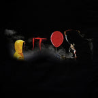 Zdjęcie produktu Stephen Kings TO - Pennywise i Georgie Bluza z kapturem czarna
