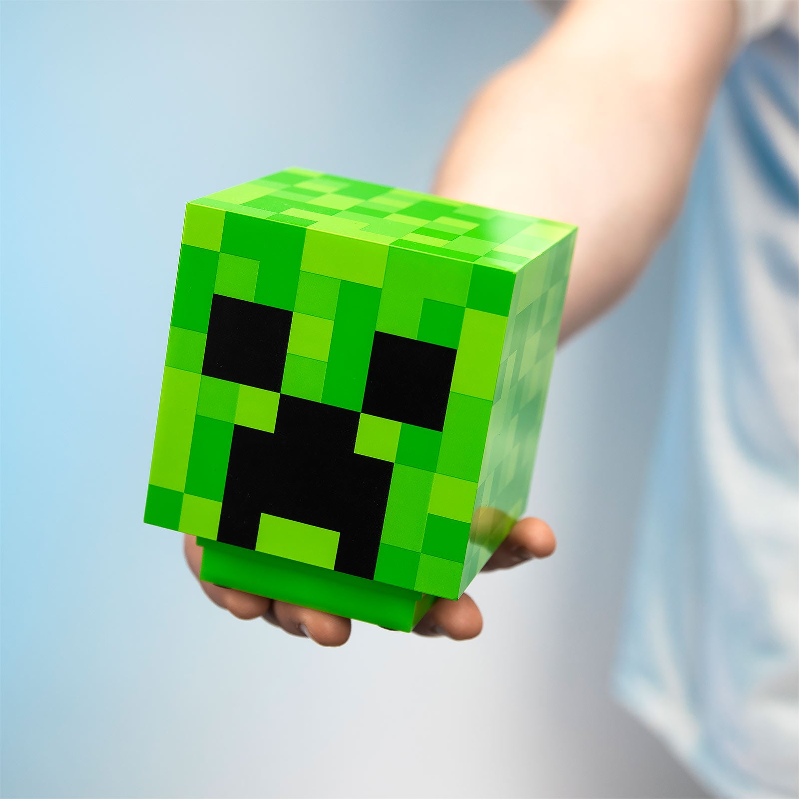 Zdjęcie produktu Minecraft - Lampa Creeper z dźwiękiem