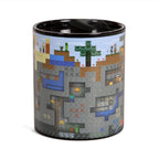 Zdjęcie produktu Minecraft - Pixelowy Świat Kubek z Efektem Termicznym