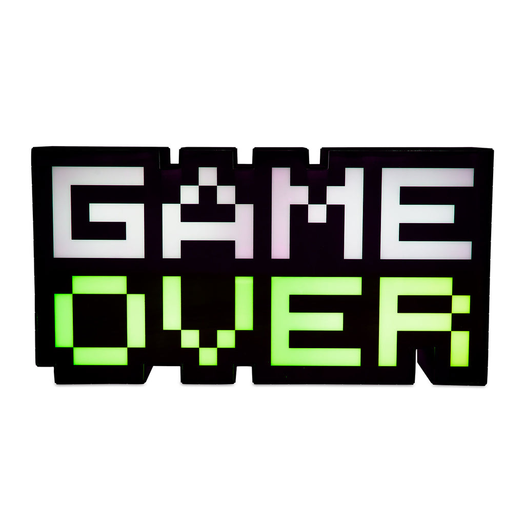 Zdjęcie produktu Game Over 8-Bit Retro Lampka stołowa dla fanów gier