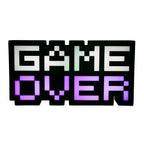 Zdjęcie produktu Game Over 8-Bit Retro Lampka stołowa dla fanów gier