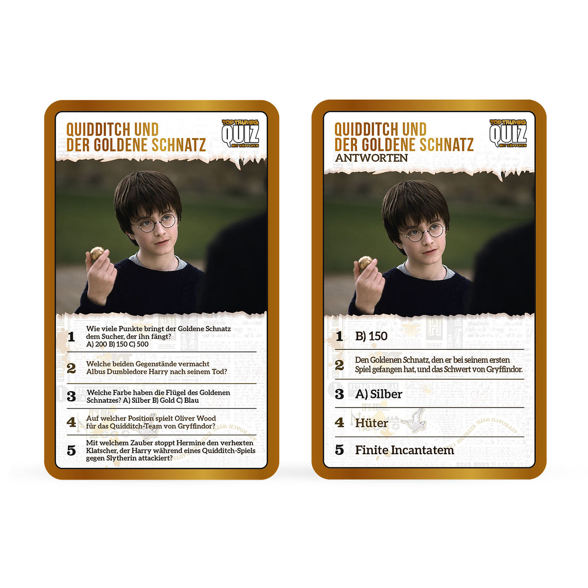 Zdjęcie produktu Harry Potter - Top Trumps Quiz