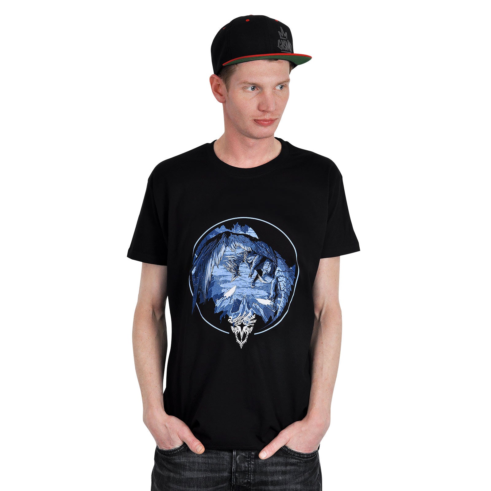 Zdjęcie produktu Monster Hunter - Velkhana T-Shirt czarne