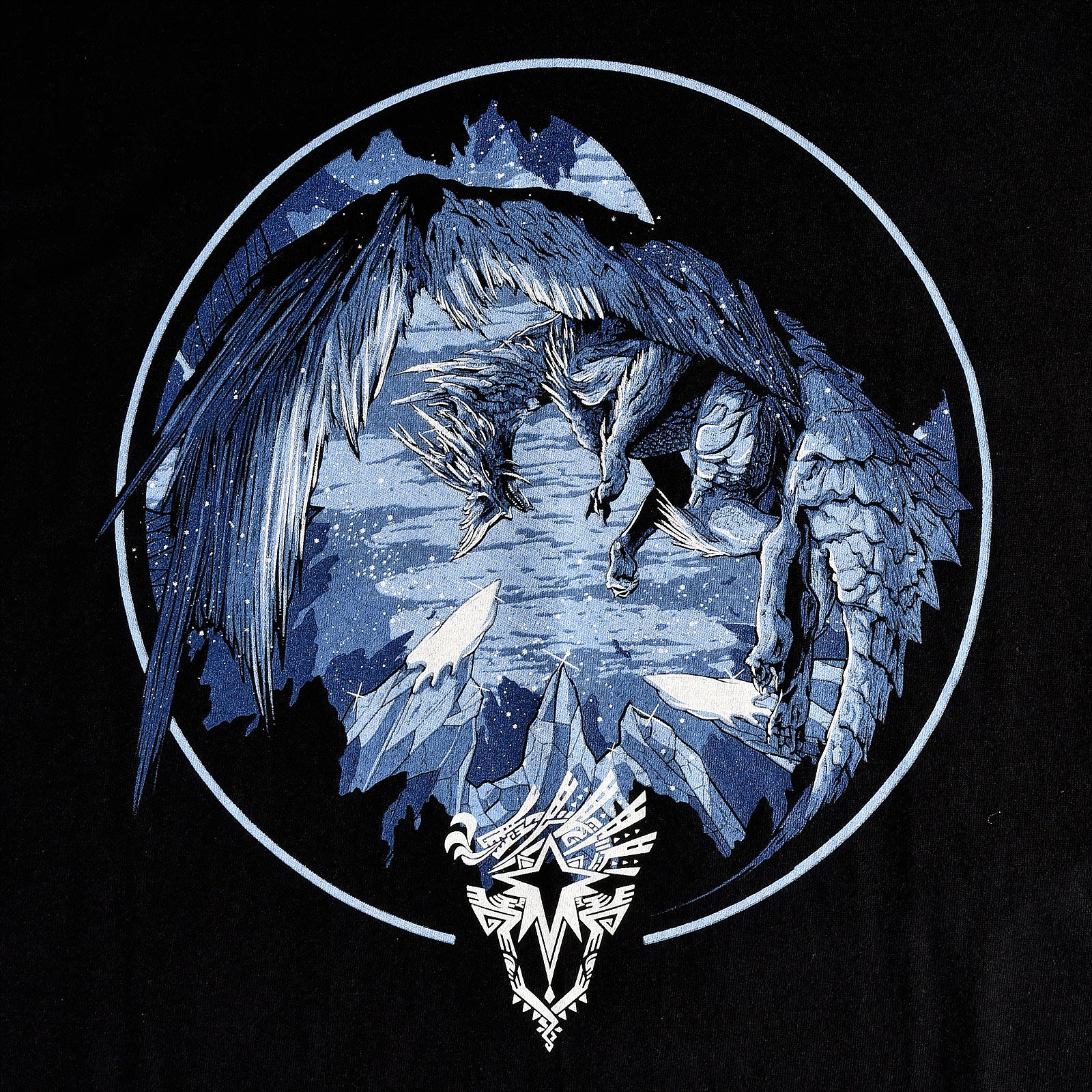 Zdjęcie produktu Monster Hunter - Velkhana T-Shirt czarne