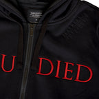 Product image Dark Souls - You Died Destroyed Hoodie Black