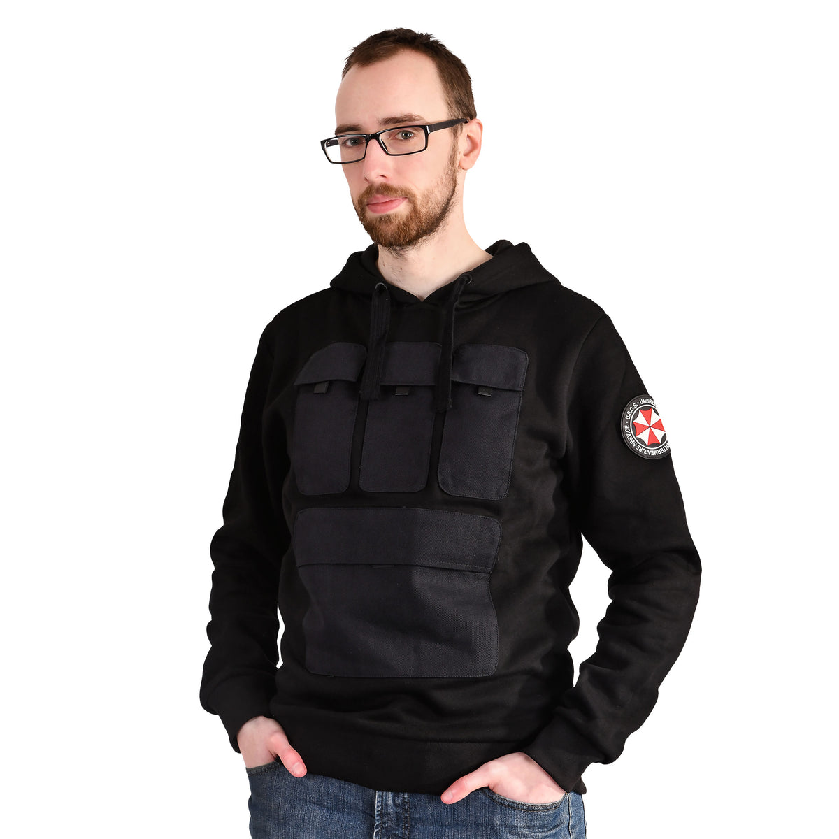 Zdjęcie produktu Resident Evil - U.B.C.S. Outfit Wojskowa Bluza z Kapturem czarna