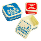 Zdjęcie produktu Stranger Things - Zestaw 3 retro lunchboxów z sylwetkami
