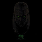 Product image Witcher - Poisoned Geralt Glow in the Dark T-Shirt Black