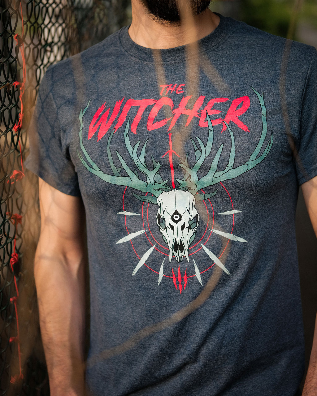 Zdjęcie produktu Wiedźmin - T-shirt Trophy Hunter szary