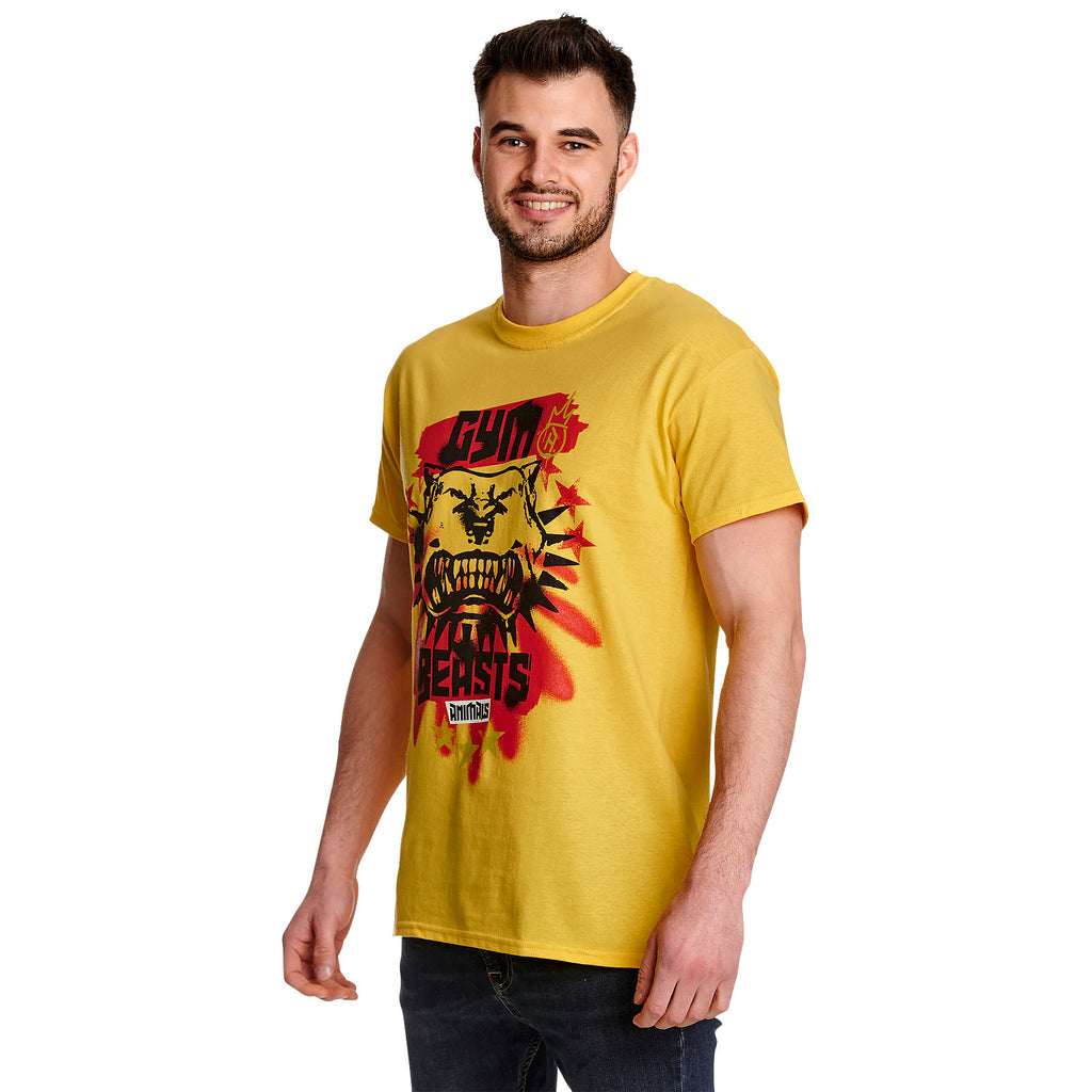 Zdjęcie produktu Cyberpunk 2077 - Gym Beasts T-Shirt żółty