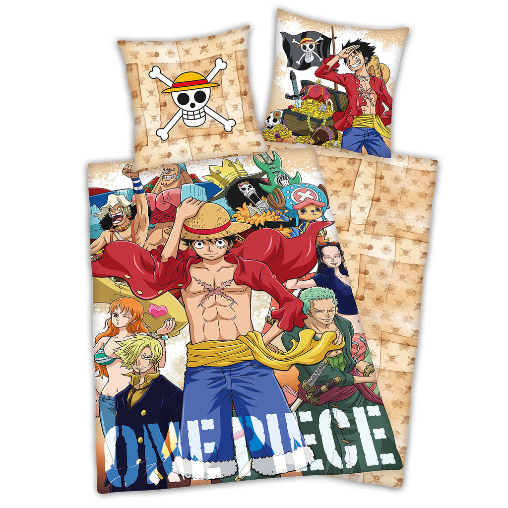 Product image One Piece - Straw Hat Crew Reversible Bedding