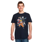 Zdjęcie produktu Naruto - Konoha Team T-Shirt niebieskie