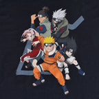 Zdjęcie produktu Naruto - Konoha Team T-Shirt niebieskie