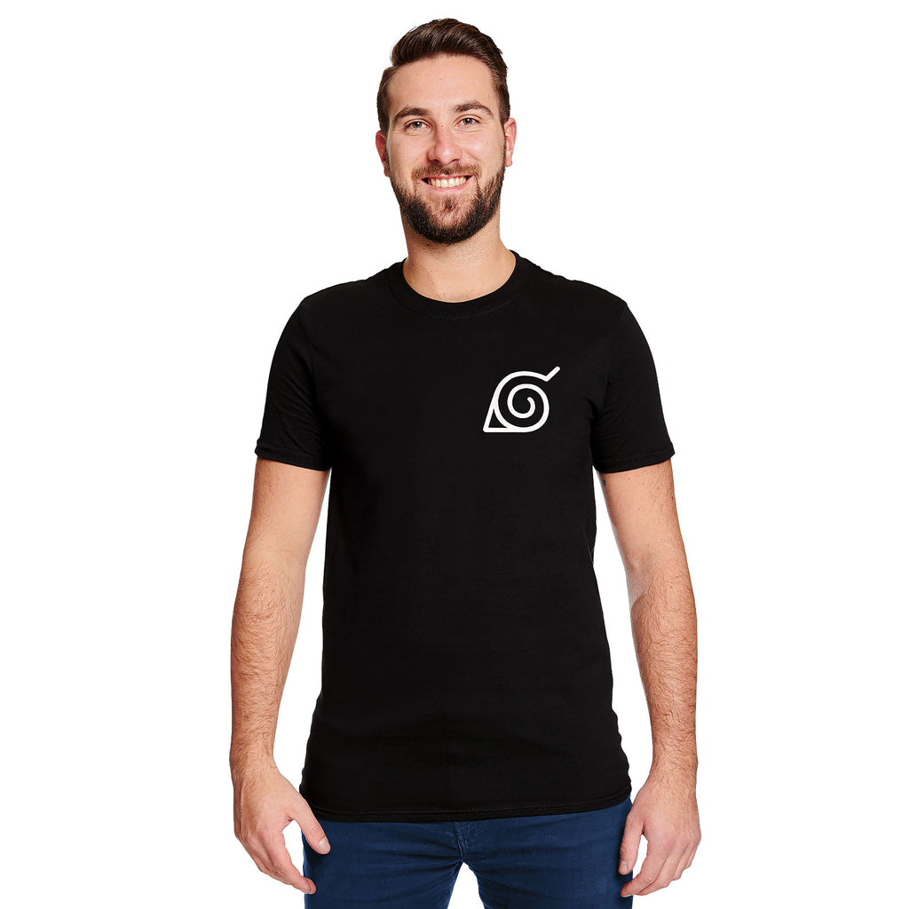 Product image Naruto - Konoha Mini Symbol T-Shirt Black